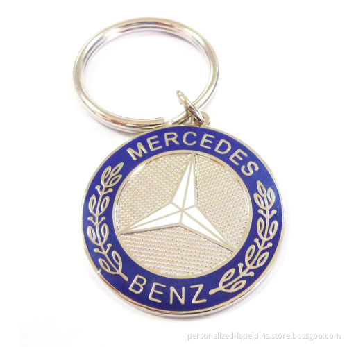 Benz Logo Metal Keychains For Christmas Gifts